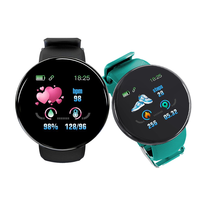Precio de fábrica D18 Smartwatch Digital Sport Impermeable Android Pulsera Ritmo cardíaco Rastreador de sueño Función de llamada de respuesta IP67