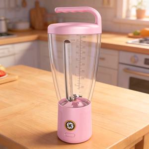 Licuadora Portátil de 1000 ml, Licuadora Personal de Viaje con Cuchillas de Acero Inoxidable, Licuadora para Hacer Batidos con Hielo para Gimnasio, Oficina, Campamento - Product Image 1