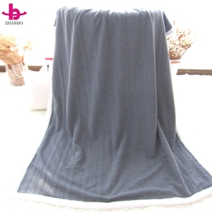 Manta de Sherpa de Tela Scuba con Capa de Aire Reciclado, Textil Técnico con Capa Espacial, Certificación OEKO-TEX, Para Todas las Estaciones, Venta al por Mayor, Fábrica GRS - Product Image 6
