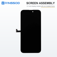 Écran OLED rigide pour iPhone 15 – Assemblage d'écran de remplacement – Commande en gros pour les distributeurs d'adaptateurs LCD de téléphones mobiles