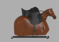 Deportes y entretenimiento Simulación mágica Máquina de ejercicios para montar a caballo