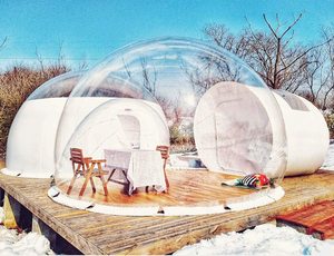Tente gonflable de Camping à bulles écologiques, simple Tunnel extérieur, g - Product Image 6