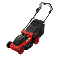 Tondeuse à gazon électrique filaire 1600W 2000W, 6 niveaux de hauteur de coupe, 220V, avec sac de ramassage, poussée manuelle, haute puissance pour jardin domestique