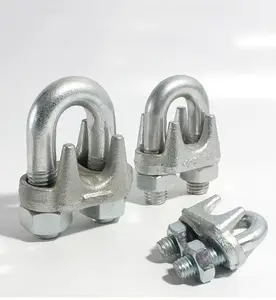 Factory Direct Iron Machinery Wire Rope Clip For Construction