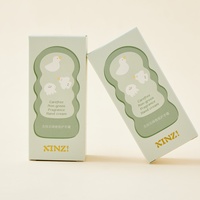 Emballage personnalisé imprimé écologique, crème pour les mains imprimée, boîte en papier pliable pour soins de la peau, crème pour le visage, cosmétiques