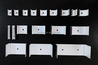 Fournisseur unique de profilés de montage à clip pour éclairage LED, pour bande LED en silicone, éclairage de tube, avec livraison rapide