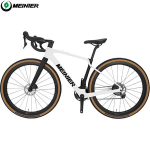 Vélo de gravier entièrement en carbone 700C, vélo de route GRX 2x11, freins à disque hydrauliques, roues en carbone pour le cyclisme d'<span class=keywords><strong>aventure</strong></span> - Product Image 1
