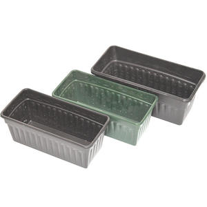 Les fabricants fournissent des pots de fleurs rectangulaires brillants <span class=keywords><strong>pour</strong></span> balcon extérieur et des jardinières diverses spécifications ameublement en plastique - Product Image 4