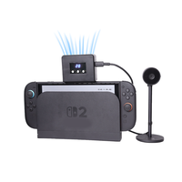 Ventilateur de refroidissement pour console Nintendo Switch 2, radiateur silencieux à haut débit d'air avec port pour caméra, accessoires de jeu NS2