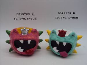 Cadeaux de décoration intérieure, mini pots en céramique peints de 4 pouces, pots d'<span class=keywords><strong>animaux</strong></span> de dessin animé, pots en céramique pour plantes succulentes, couvre-pots - Product Image 6