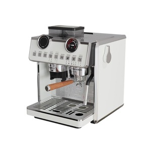 Macchina da Caffè Commerciale con Macinacaffè Integrato, Macchina Automatica per Espresso Professionale per Bar e Caffetterie - Product Image 2