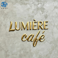 Lettres 3D personnalisées en laiton massif pour hôtels, entreprises, écoles - Montage mural/intérieur extérieur, fenêtre, étanches IP65, options multicolores