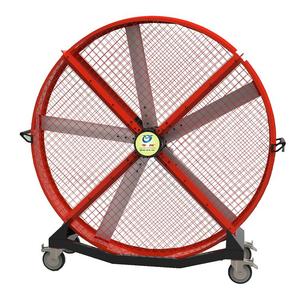 Qixiang 2m Air-move Series Mobile Hvls Fan For Amusement Park Warehouse Metro Station