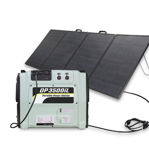 สถานีพลังงานแบบพกพา 3500w แผงโซลาร์เซลล์แบบพับได้ ระบบพลังงานลมแบบไฮบริด แบตเตอรี่ลิเธียมไอออน ใช้พลังงานจากรถยนต์ - Product Image 1