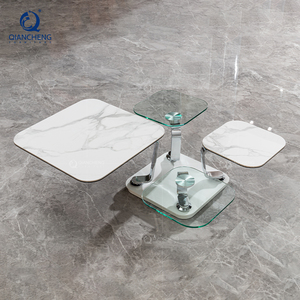 Qiancheng nối dài tiết kiệm không gian centre Bảng đồ nội thất Trung Quốc nhà sản xuất đa chức năng xoay cà phê sofa bên bảng - Product Image 3