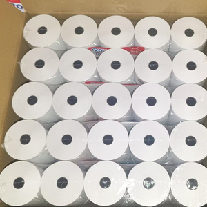 ม้วนกระดาษความร้อนสีคุณภาพสูงสำหรับขายส่ง ขนาด 80x80 มม. 55gsm 60gsm สำหรับเครื่อง <span class=keywords><strong>ATM</strong></span>/POS ม้วนกระดาษใบเสร็จความร้อน ม้วนกระดาษความร้อนสำหรับเครื่อง POS - Product Image 3