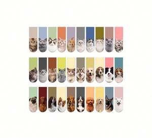 ที่คั่นหนังสือแม่เหล็กแบบขายส่ง ลายการ์ตูนสัตว์น่ารัก คลิปหนีบสมุดแพลนเนอร์ ของขวัญส่งเสริมการขาย พลาสติก สำหรับยานยนต์ การศึกษา ตัวแทนท่องเที่ยว - Product Image 1