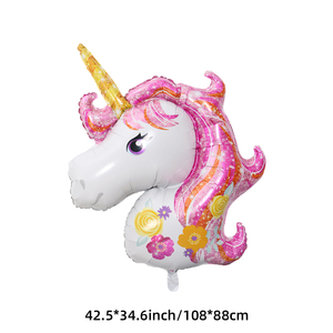 Globos <span class=keywords><strong>de</strong></span> Aluminio Ecológicos con Caras <span class=keywords><strong>de</strong></span> Animales Únicas <span class=keywords><strong>para</strong></span> Decoraciones <span class=keywords><strong>de</strong></span> <span class=keywords><strong>Cumpleaños</strong></span> o Bodas <span class=keywords><strong>para</strong></span> <span class=keywords><strong>Adultos</strong></span>, Unicornio Grande - Product Image 5