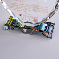 Offre Spéciale : Trophée Cœur en Cristal Transparent Facetté, Gravure Personnalisée, Récompenses Caritatives, Cadeaux d'Amour, Stock Limité, Expédition Rapide