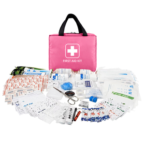 Botiquín de Primeros Auxilios Personalizado, Bolsas Tipo Paramédico con Certificación OSHA y ANSI, Bolsa Básica con Linterna para Camping, Botiquín de Primeros Auxilios Portátil para Niños - Product Image 1