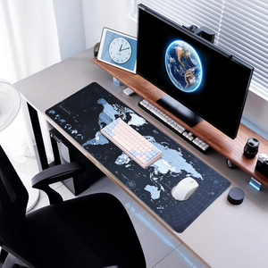 Carte du monde en caoutchouc néoprène personnalisé grand tapis de souris antidérapant personnalisé fabricant tapis de souris de jeu - Product Image 5