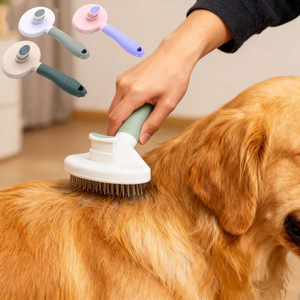 Pettine per Cani con Aghi in Acciaio Inossidabile per Rimozione Rapida dei Peli e Pulizia del Pelo Fluttuante, Accessori per la Pulizia degli Animali Domestici - Product Image 4