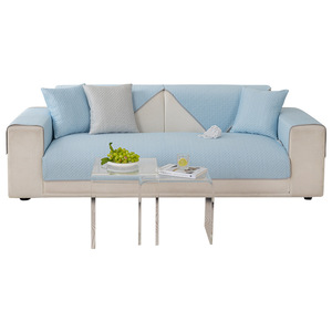 En gros, Meilleure marque, Coussin de canapé en soie glacée, Tapis d'été, Housse antidérapante anti-griffures <span class=keywords><strong>pour</strong></span> chat, Tissu imprimé végétal 70x70cm Moderne - Product Image 5