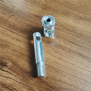 Visserie pour meubles 45 mm, filetage 7 mm, nickelée, acier laminé à froid, embout hexagonal pour armoire en bois - Product Image 2