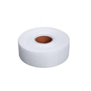 Yüksek kaliteli 90m X 5cm kendinden yapışkanlı takviyeli bant alçıpan Fiber örgü e-cam ve fiberglas iplik özel kesme ile kapsayan - Product Image 6