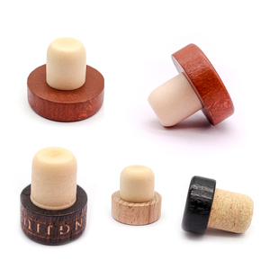 <span class=keywords><strong>Bouchon</strong></span> en liège synthétique en forme <span class=keywords><strong>de</strong></span> T pour Bar en bois et aluminium - Product Image 4