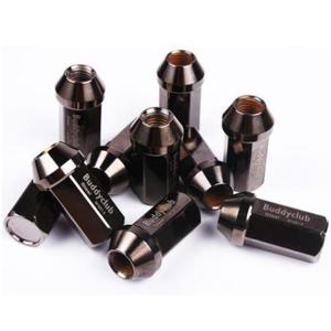 Tuercas de Rueda Modificadas M12 M14 Hexagonales de 19 mm y 45 mm de Longitud con Acabado Cromado Arcoíris para Reemplazo y Reparación - Product Image 3