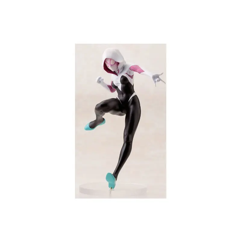 Spiderwoman Gwen Stacy PVC 22cm Action Figure remplaçable Modèle Jouets cadeau en gros spidermans