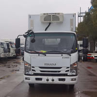 Chine 6 roues 12 tonnes bébé poussins Transport Van camion réfrigérateur nouvel état carburant Diesel Transmission manuelle automatique 4x2
