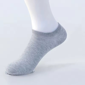 Chaussettes pour femmes, couleur unie, blanc, noir, chaussettes courtes, respirantes, confortables, en coton, pour le sport, pour la randonnée - Product Image 6