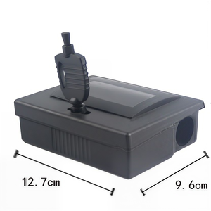 Safe Lockable Plastic Rodent Bait Box Reusable Durable Mouse Rat Station Trap Indoor Outdoor Home Commercial <b>Pest</b> <b>Control</b> - Product Image 4