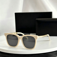 Nouvelles Lunettes de Soleil Classiques de Marque Designer pour Femmes et Hommes, Protection UV400, Lunettes de Luxe Tendance, Vente en Gros, Montures Carrées Personnalisées