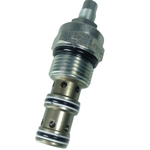 Válvula de cartucho reguladora de presión compensada Hydroforce FR10-39 para control de flujo en maquinaria de construcción e hidráulica marina - Product Image 3