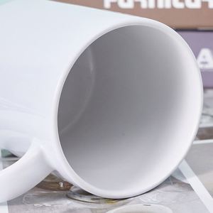 Taza de Café de Cerámica de 11 oz con Impresión Personalizada en Blanco, Negro y Colores, Sublimación, con Imagen, Texto, Nombre o Foto Personalizados - Product Image 4
