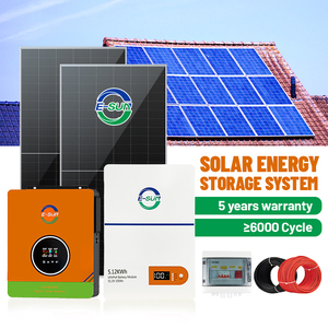 5kW Home <b>Solar</b> Off-Grid Hybrid System With Monocrystalline Silicon Panels MPPT Controller 3kW Battery <b>Kit</b> for <b>Power</b> Storage 5KW/ - Product Image 3