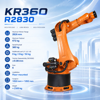 Bras robotisé industriel KUKA KR360 R2830, 6 axes, charge utile de 360 kg, portée de travail de 2826 mm, robot robuste pour la manutention automobile