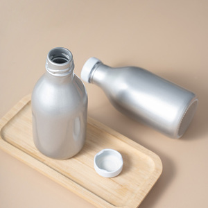 Botella de Vidrio Redonda Vacía de 200 ml para Bebidas Frías, Leche y Café Frío, de Grado Alimenticio, con Tapa Hermética, Venta al Por Mayor - Product Image 6