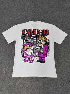 T-shirt en coton personnalisé pour hommes avec l'inscription 'That's a Awful Lot of Cough Syrup' - Product Image 3