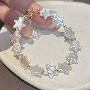 Bracelet en perles étoiles baroques Zhizhen, style romantique et innocent, design original, ensemble de bijoux de mode personnalisable - Product Image 1