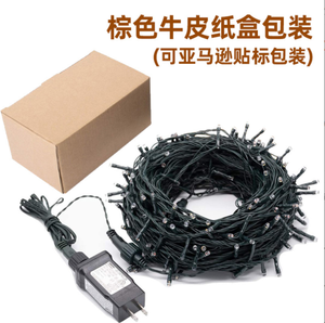 24V 20m Mỹ Vòng hoa <span class=keywords><strong>Led</strong></span> Cổ Tích chuỗi ánh sáng RGB trong nhà/ngoài trời kỳ nghỉ giáng sinh trang trí với màu xanh lá cây Cáp - Product Image 2