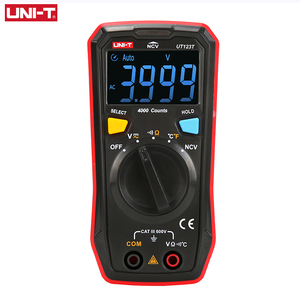 UNI-T Mini UT123T เครื่องวัดแรงดันไฟฟ้ากระแสสลับอัตโนมัติ เครื่องวัดอุณหภูมิ เครื่องวัดแรงดันไฟฟ้า NCV เครื่องวัดความถี่ เครื่องวัดความจุไฟฟ้า เครื่องวัดโอห์ม UNI-T UT12 - Product Image 3