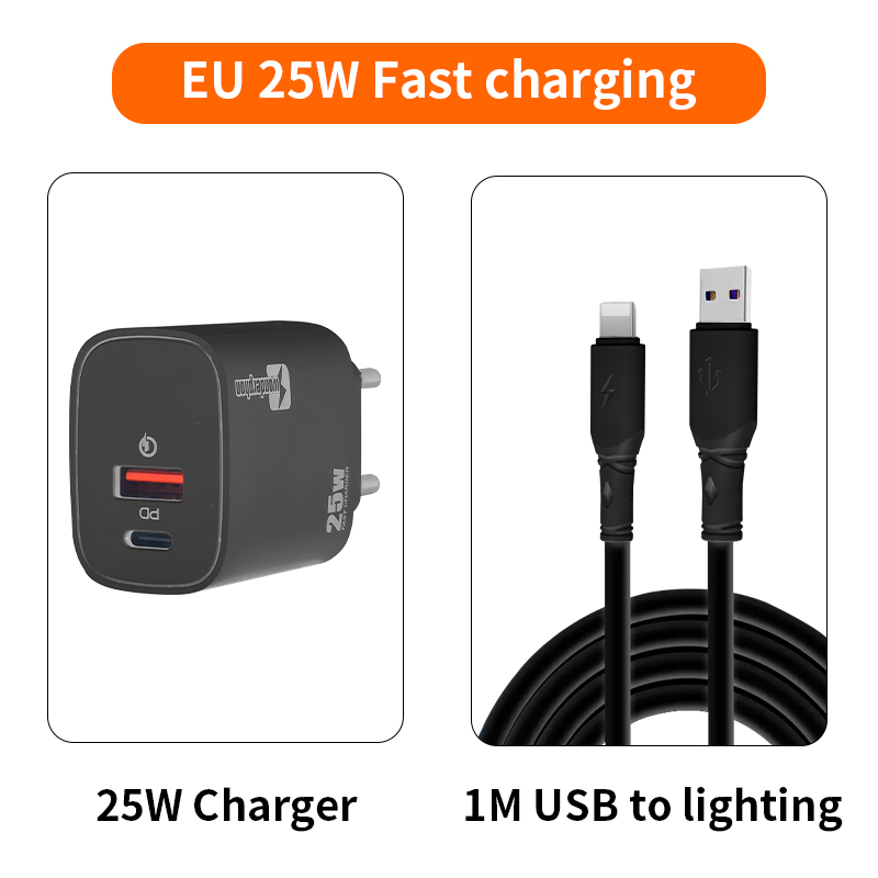 USB vers 8 broches (noir)