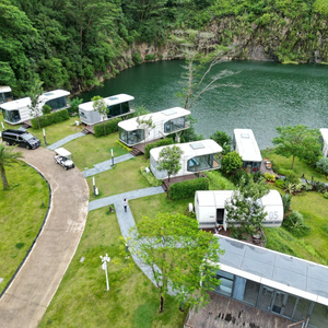 Prêt à expédier Nouveau design Maisons de vacances modulaires élégantes et durables pour les centres de villégiature - Product Image 2