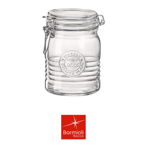 โถแก้ว 75 ซล. สูง 13.6 ซม. เส้นผ่านศูนย์กลาง 10.8 ซม. พร้อมฝาปิดสุญญากาศ Bormioli Officina 1825 Bormioli Rocco - Product Image 4