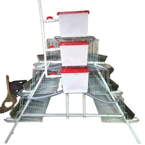 Kümes hayvancılığı en iyi fiyat a tipi galvanizli 3/4 katlı 96/128 kuşlar kapasiteli pil yumurta katmanlı tavuk tavuk kafesi satılık - Product Image 6