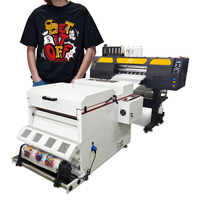 Imprimante jet d'encre DTF de type séparé, imprimante directe sur film avec secoueur de poudre indépendant pour T-shirts et sweats à capuche